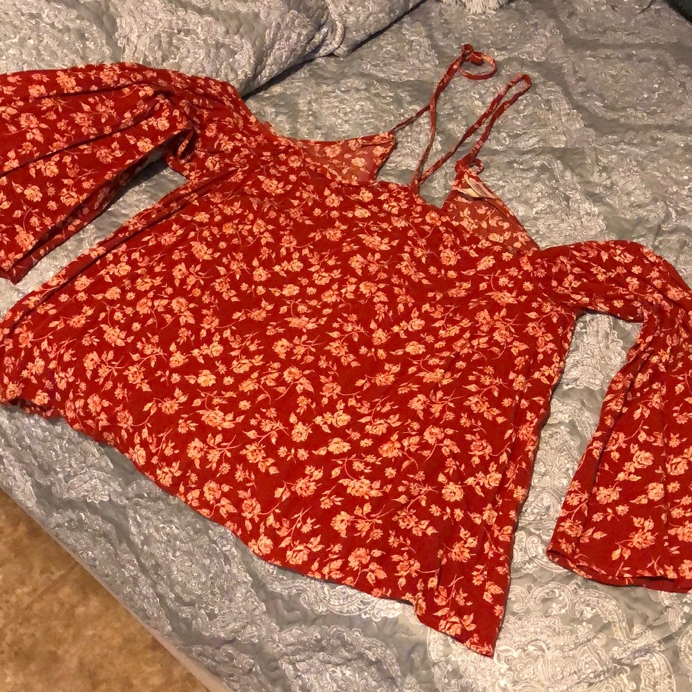 Orange mossimo blouse